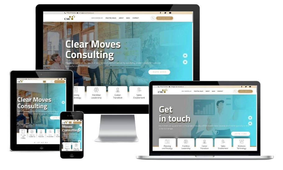 Clear Moves Website Redesign