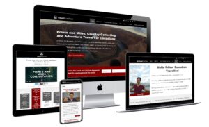 Travel and Live Free Website Redesign
