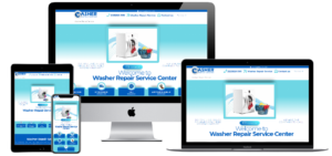 Washer repair center Website Design