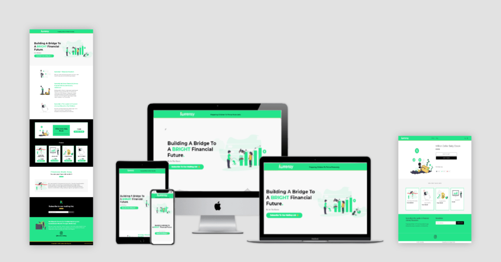 Learnkurrensy Website Design