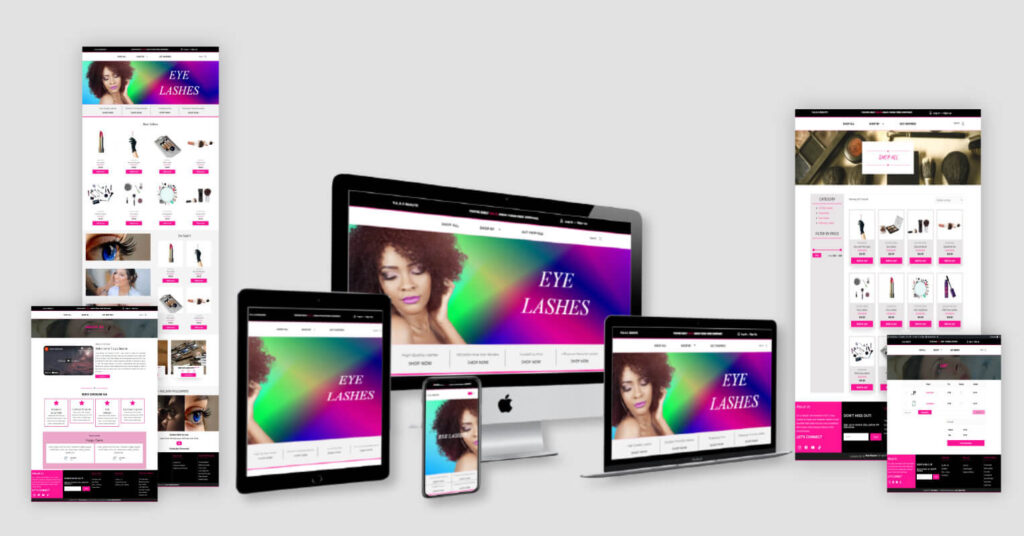 Y.a.a.s Beaute Website design