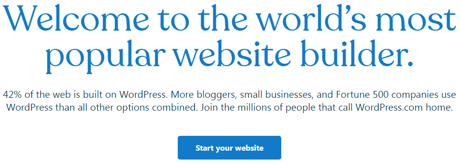 Can You Build A Website With WordPress Without Hosting? 2 Sign up on WordPress