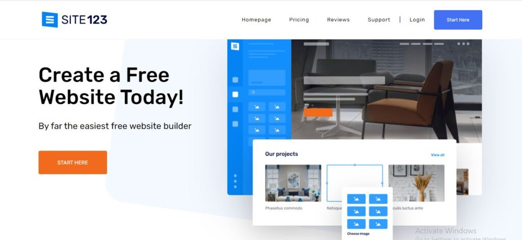 The Different Types of Website Builders 10 SITE123