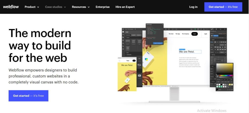 The Different Types of Website Builders 7 Webflow