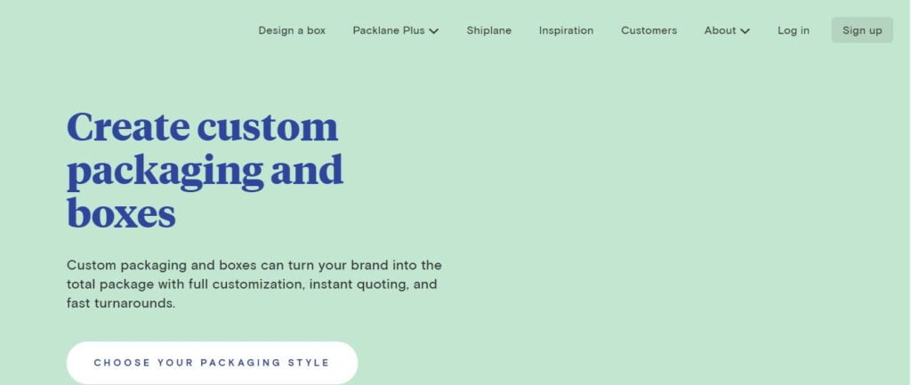 Best B2B Web Designs 10 packlane