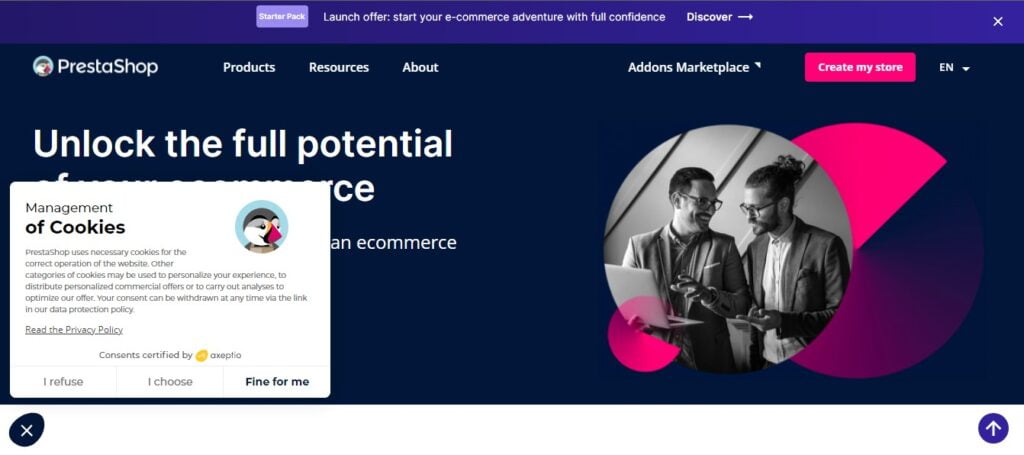 Best Free CMS for Ecommerce 4 prestashop