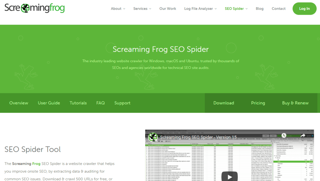 Best SEO Software for Small Business 7 screaming seo tool