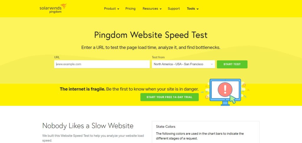 What is the best loading speed of a business website?
