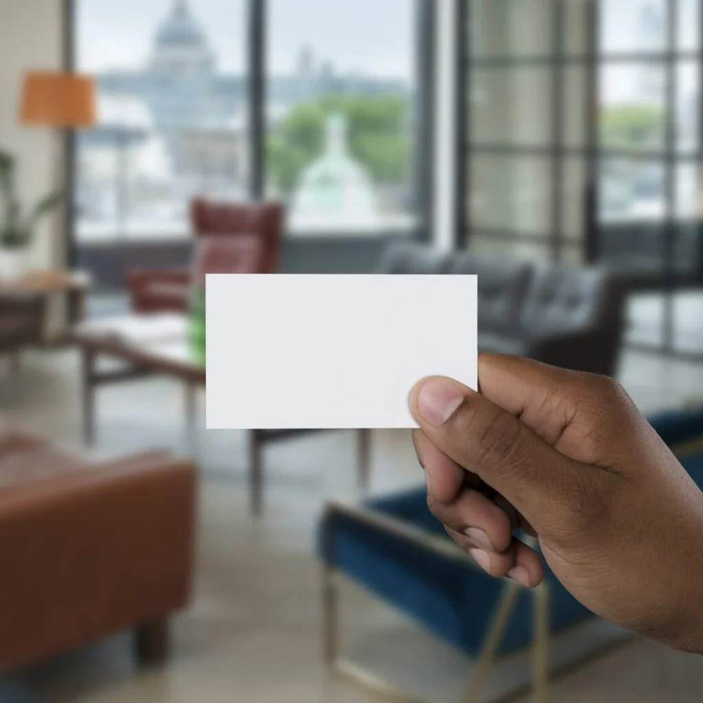 Invest in business cards&nbsp;