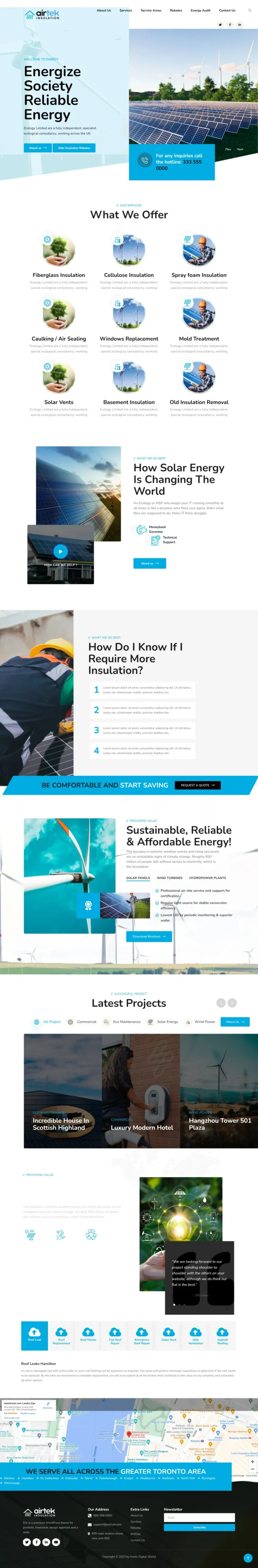 Airtek Homepage Website Design (1)