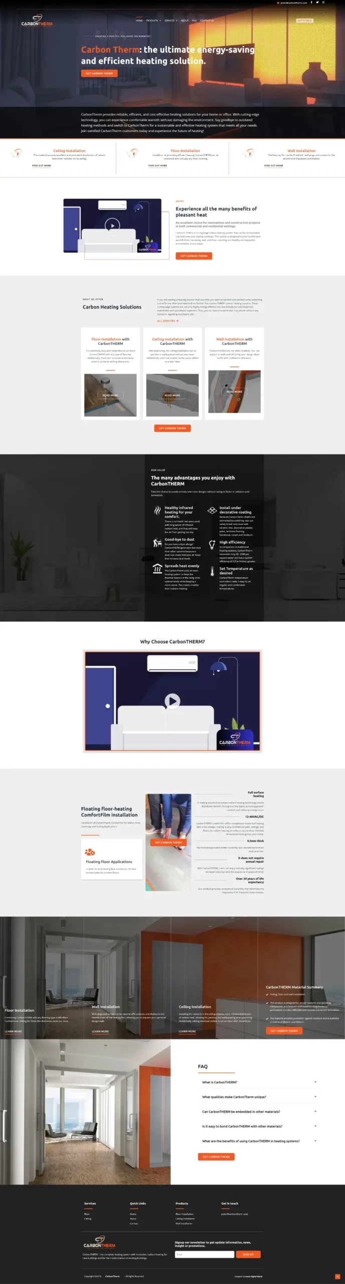 CarbonTherm Website Design Homepage (1)