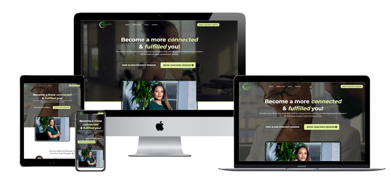 Walklite Coaching LLC Website Redesign